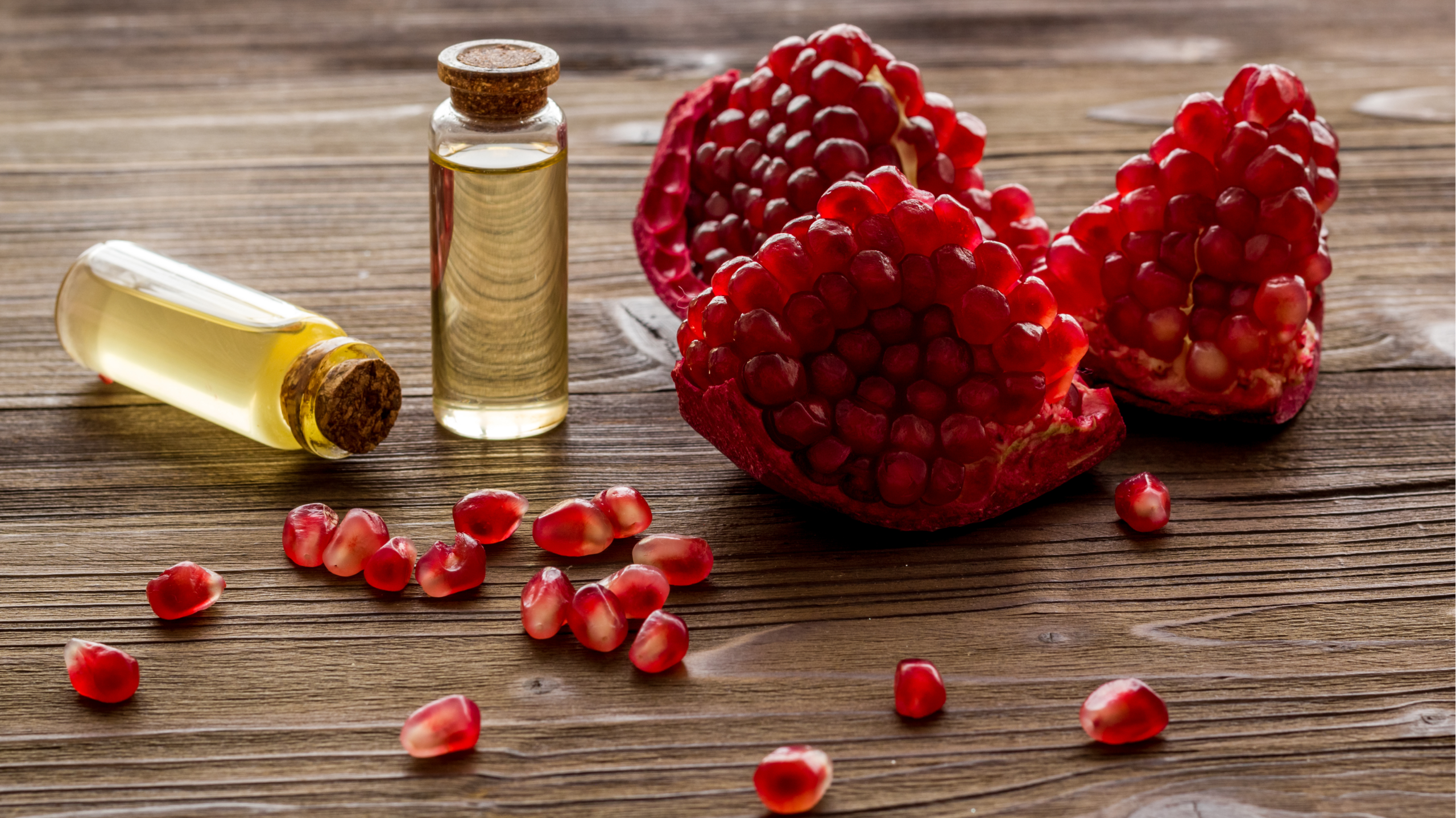 Antioksidan bakımından zengin nar çekirdeği yağı ve nar taneleri